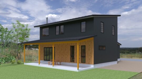 H様邸工事の様子