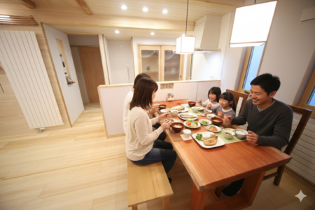 毎日の何気ない時間を、大切にできる家