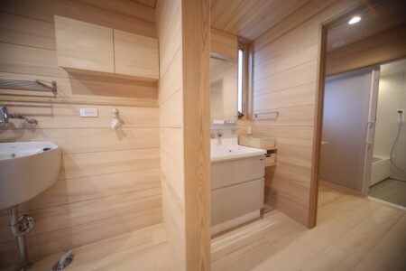 洗面脱衣に理想的な内装材とは